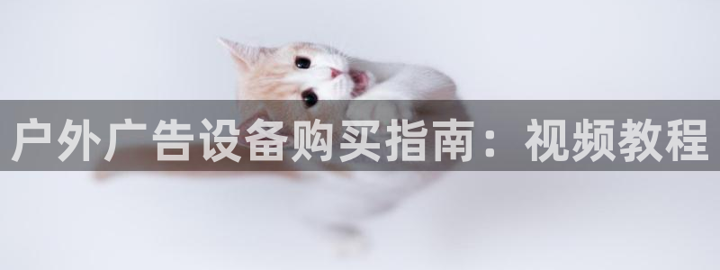 杏宇平台怎么样赚钱：户外广告设备购买指南：视频教程