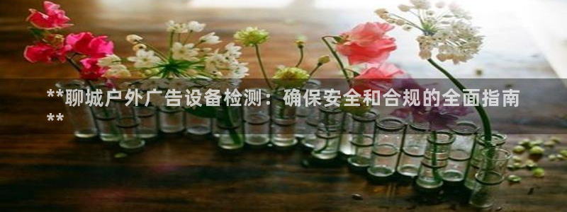 杏宇平台怎么样：**聊城户外广告设备检测：确保安全和合规的全面指南
**