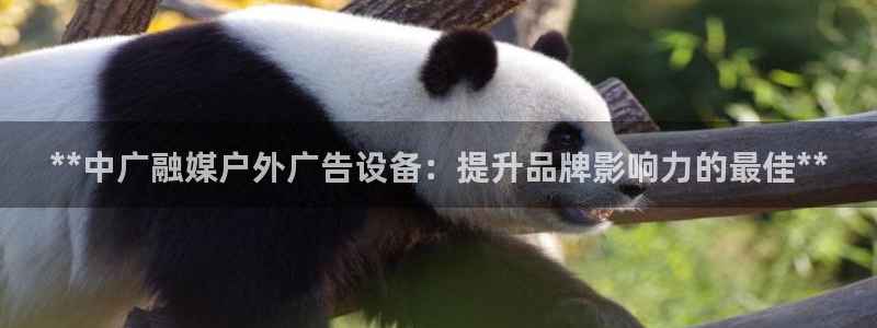 杏宇平台代理怎么赚钱的：**中广融媒户外广告设备：提升品牌影响力的最佳**