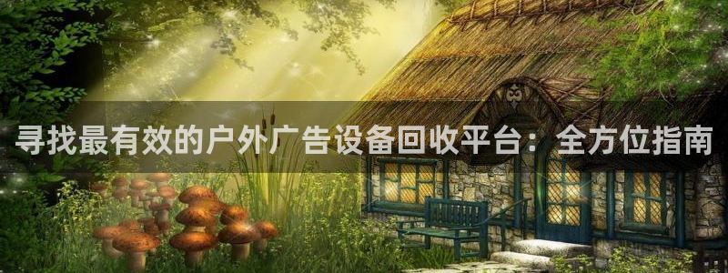 杏宇平台注册地址：寻找最有效的户外广告设备回收平台：全方位指南