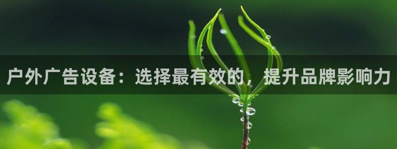 杏宇平台开户：户外广告设备：选择最有效的，提升品牌影响力